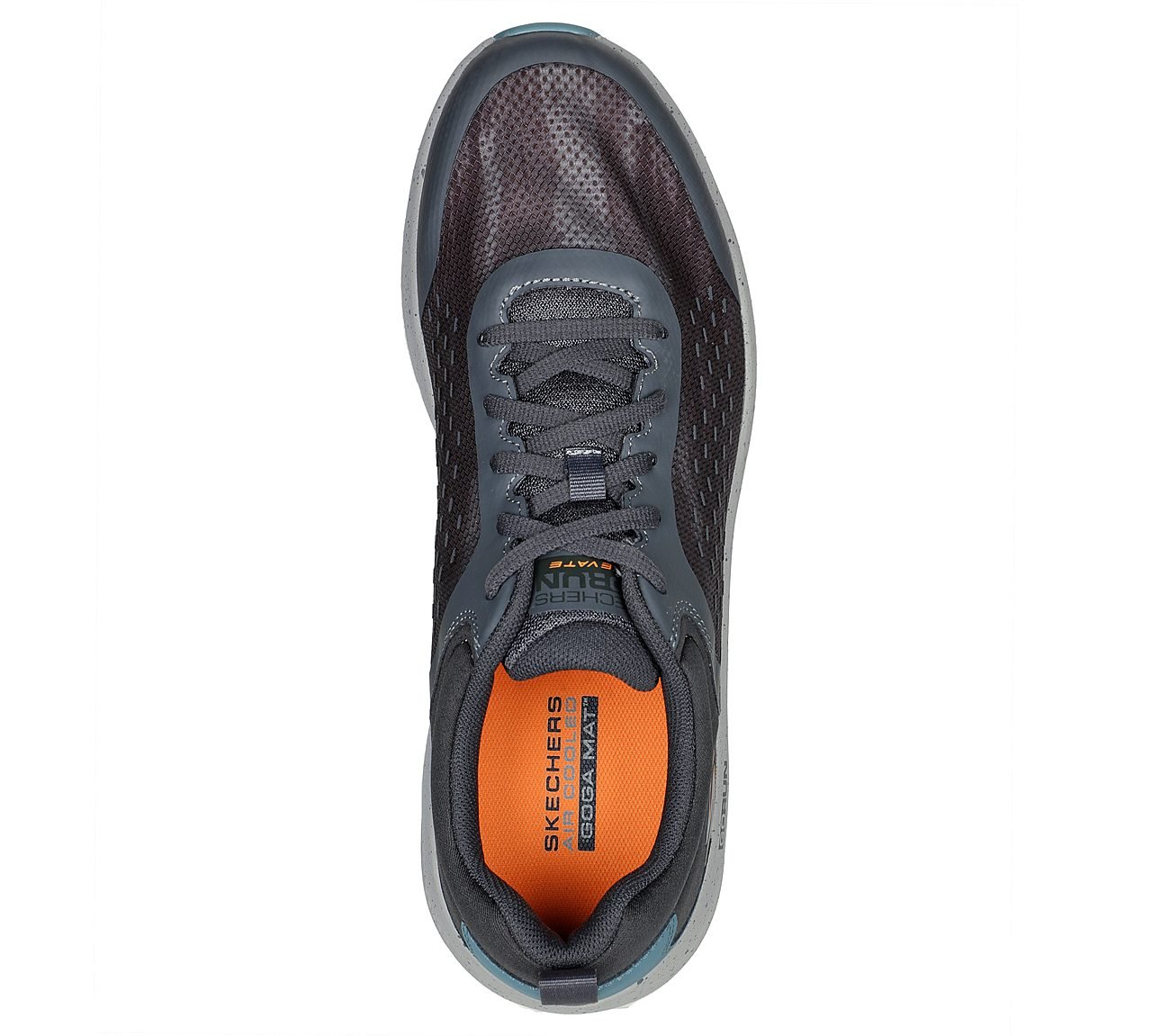 GO RUN ELEVATE - VANDURA, GREY/ORANGE Footwear Top View