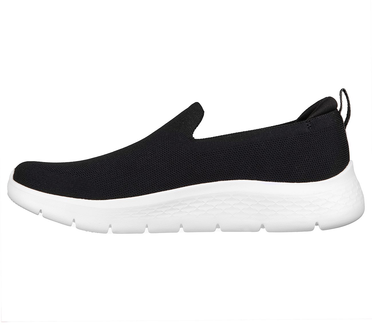 Skechers Black/White Go Walk Flex Mens Slip On Shoes - Style ID: 216482 ...