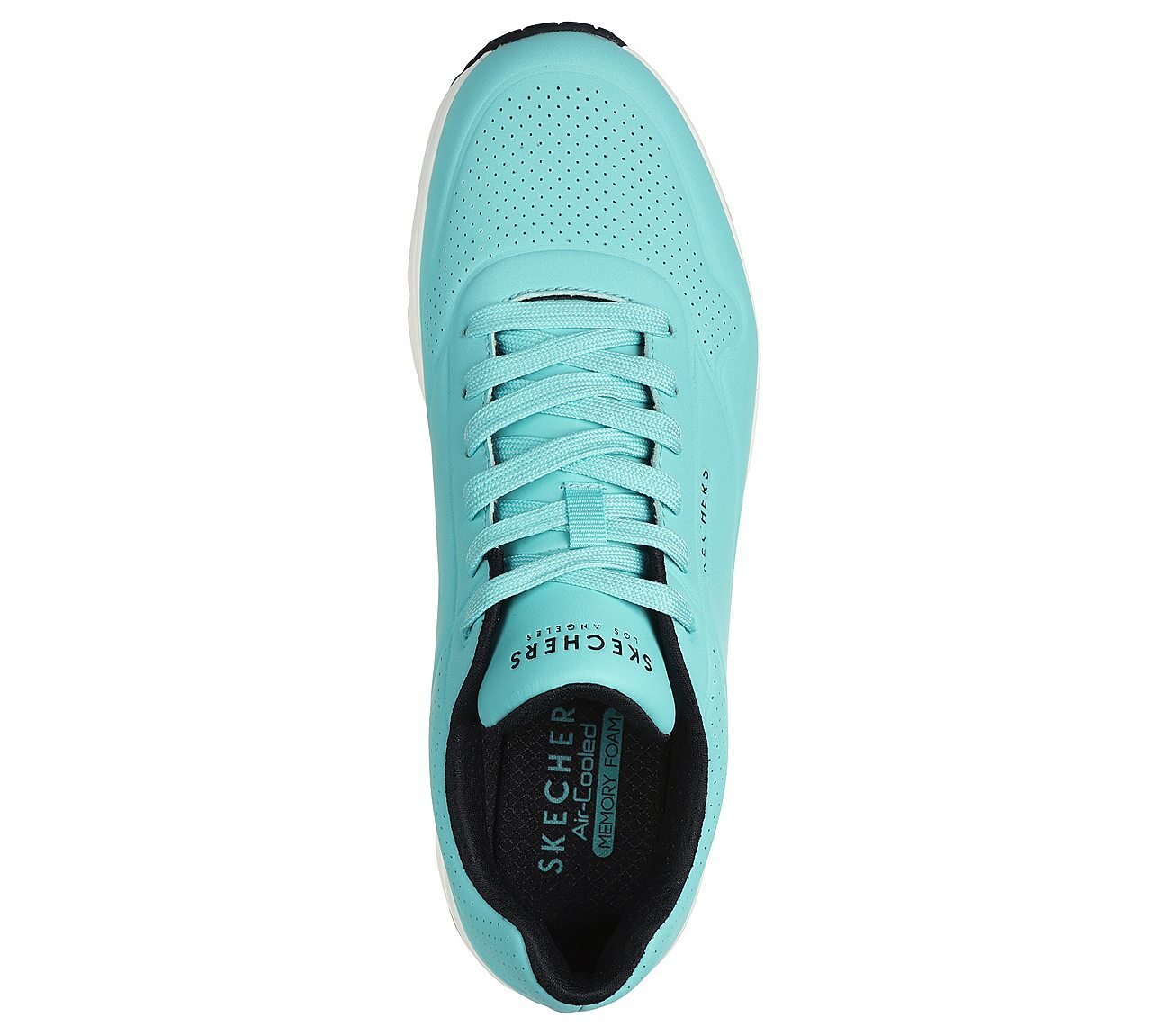 UNO - STAND ON AIR, TURQUOISE/BLACK Footwear Top View