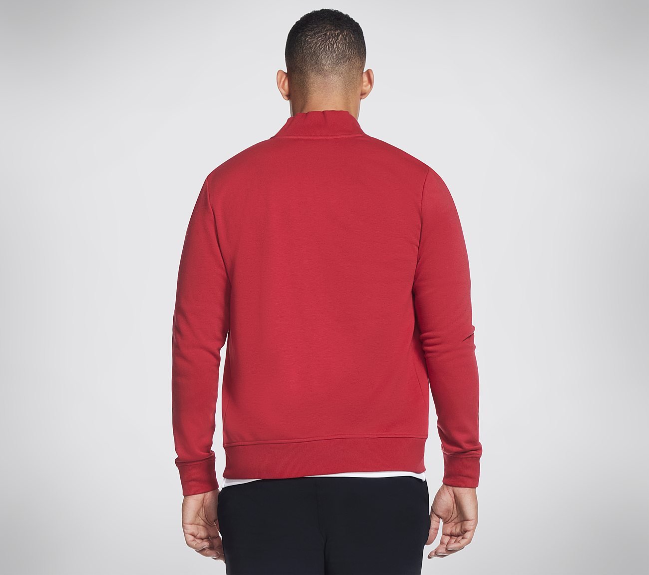 THE HOODLESS HOODIE GOWALK EV, RED Apparels Top View