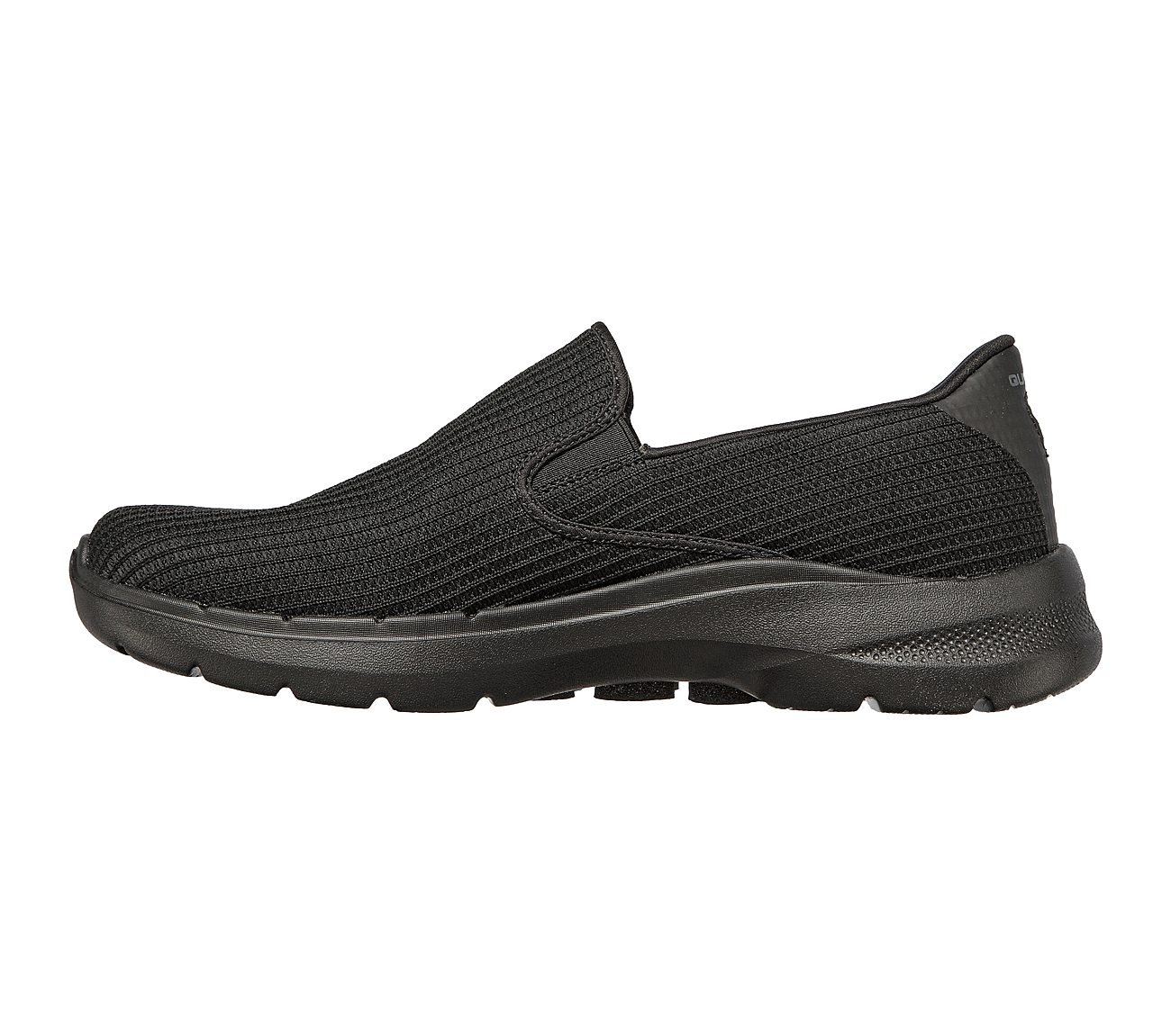 Skechers Black Go Walk 6 Anaglyph Mens Slip On Shoes Style ID: 216201 ...