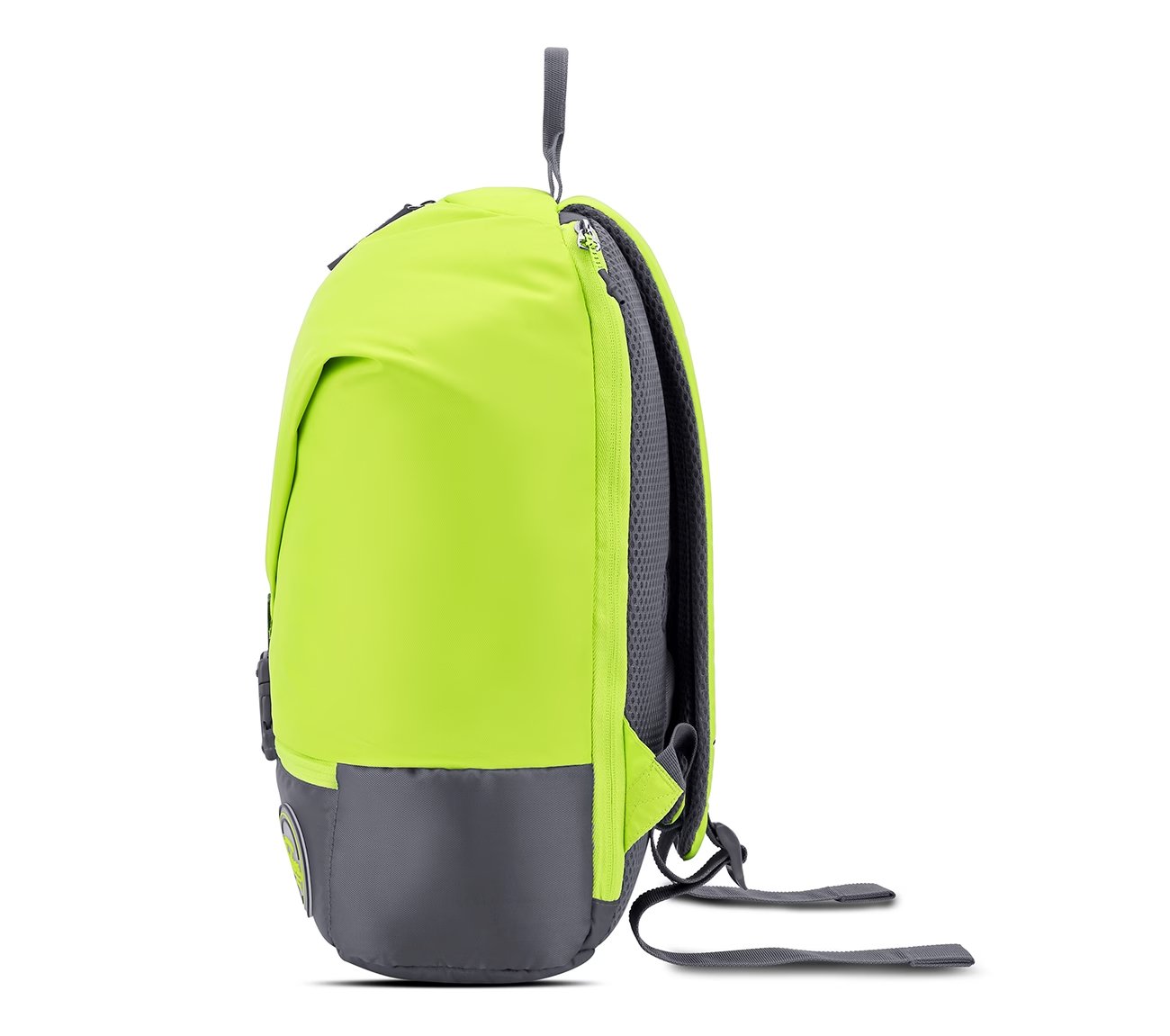 TREKKING BACKPACK WITH FRONT, GREEN/YELLOW Accessories Bottom View