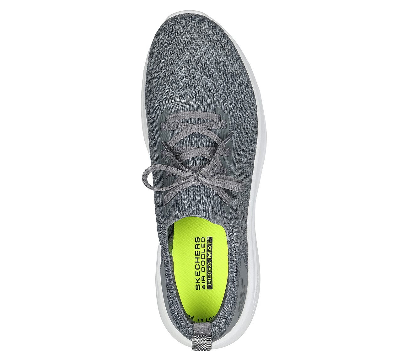 MAX CUSHIONING ESSENTIAL, GREY/WHITE Footwear Top View