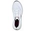 GO RUN RIDE 8, WHITE/PURPLE Footwear Top View