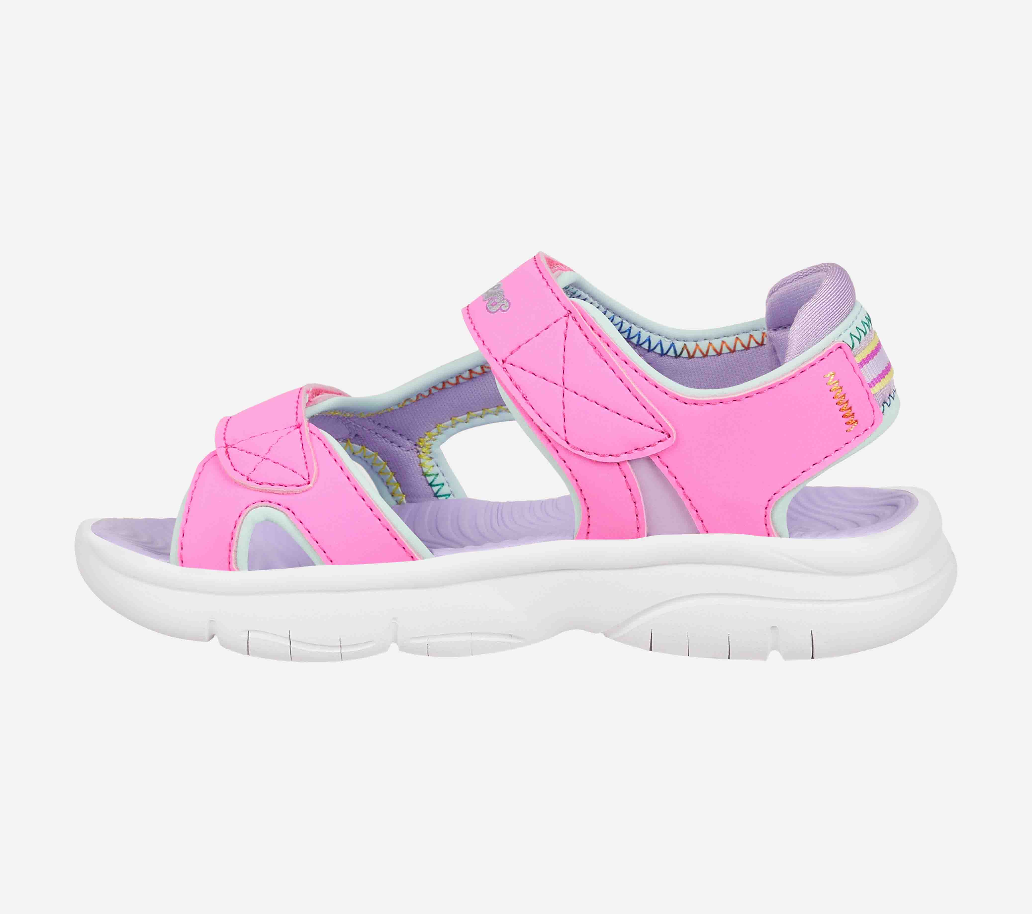 FLEX SPLASH-VIBRANT MOOD, PINK/LAVENDER Footwear Left View