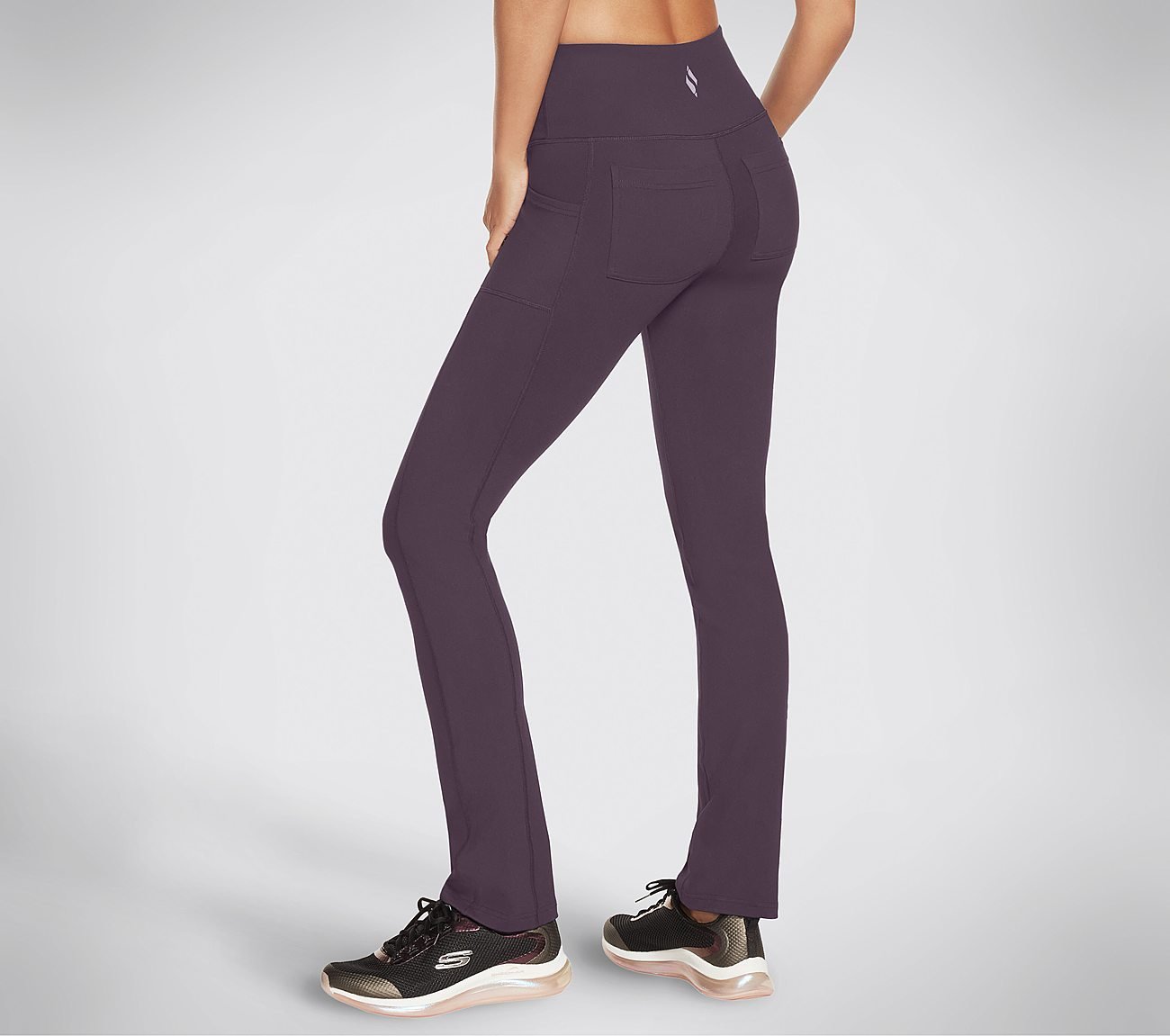 GOWALK PANT JOY, DARK PURPLE Apparel Bottom View