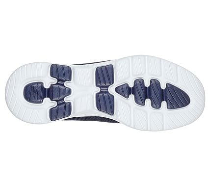 GO WALK 5, NAVY/WHITE Footwear Top View