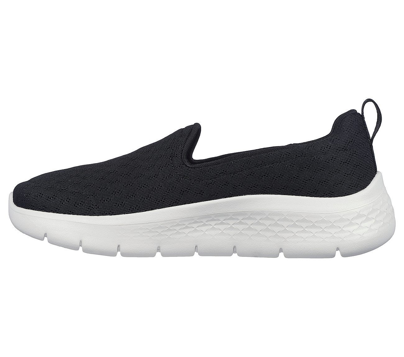 Skechers Black Go Walk Flex Ocean Womens Slip On Shoes - Style ID ...