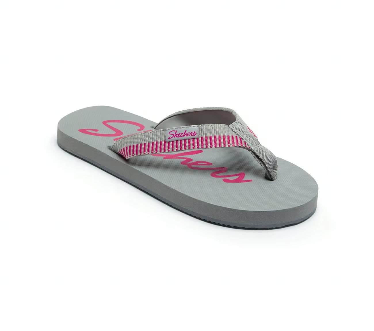 COURTWALD INDIA, GREY/HOT PINK Footwear Right View