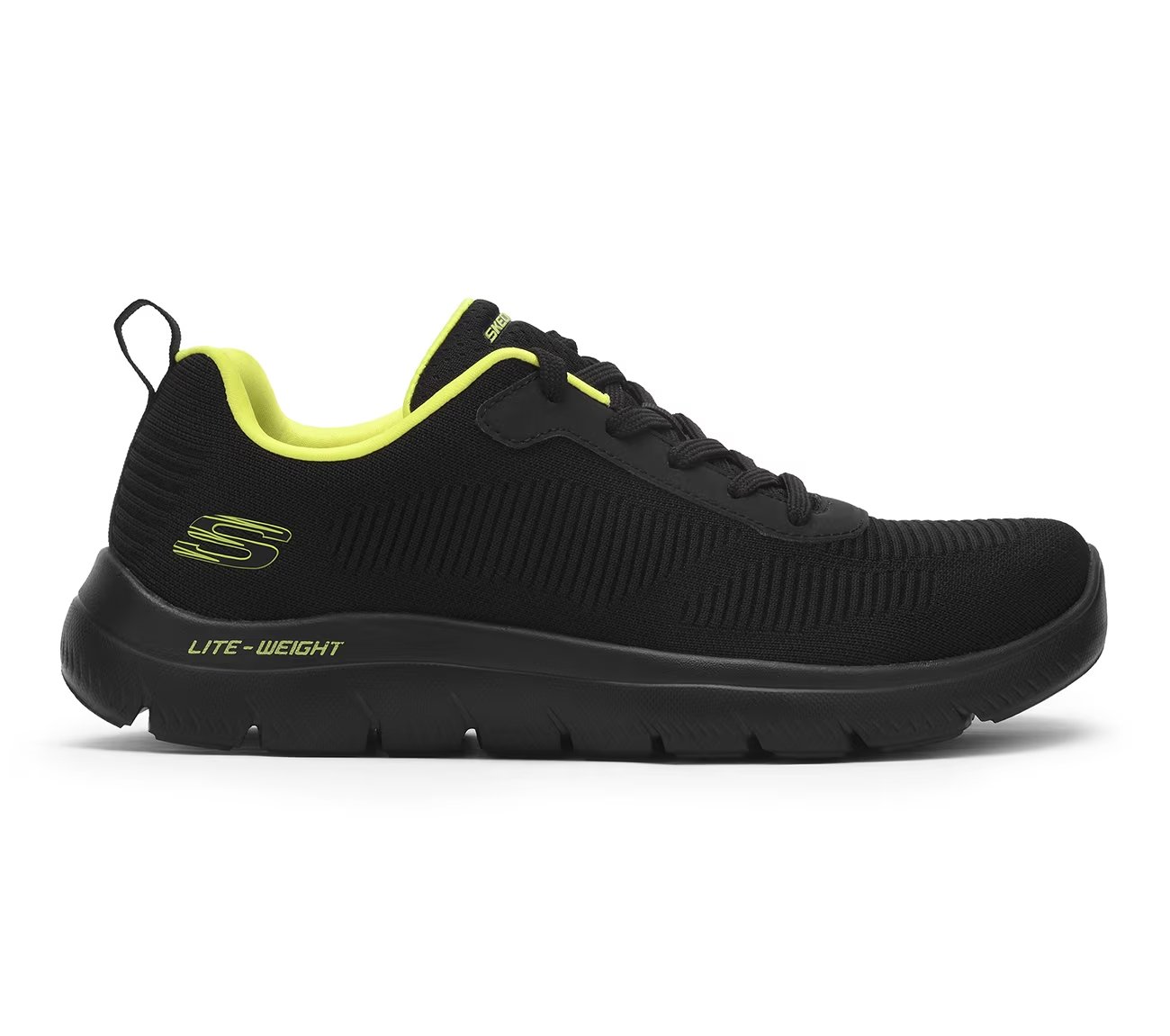 SUMMITS, BLACK Footwear Lateral View