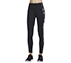 GOSTRETCH WINTER BLOOM LEGGING, BLACK/LAVENDER/PINK Apparels Lateral View