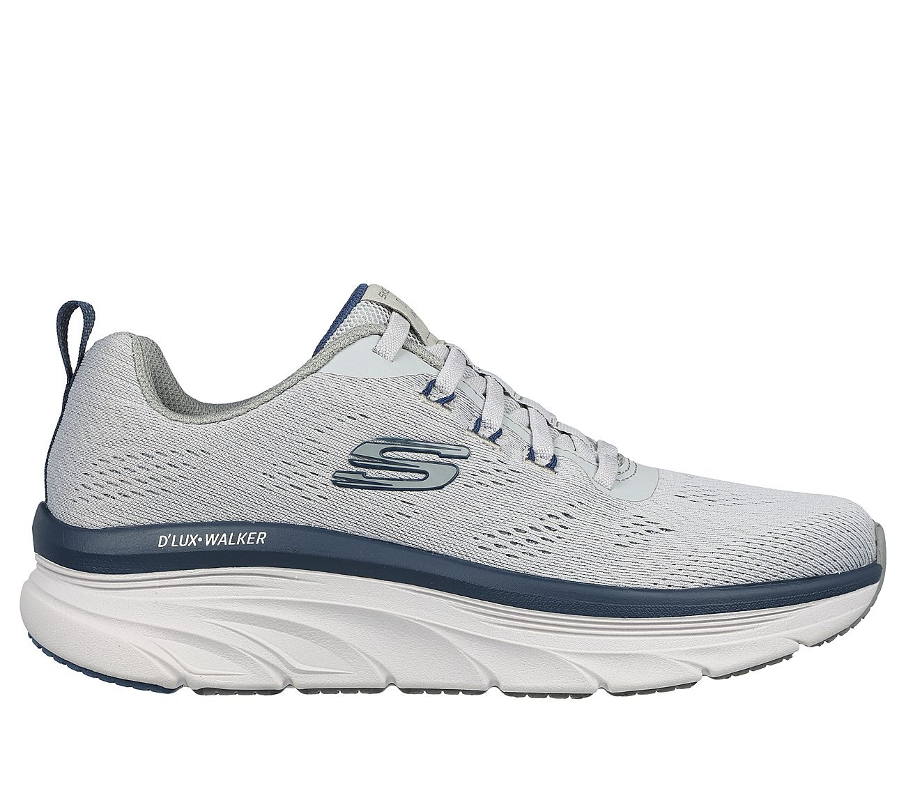 D'LUX WALKER-COMMUTER, GREY/NAVY Footwear Lateral View