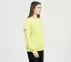 OASIS LAYERED SLEEVE SWEATSHIRT, LIGHT YELLOW