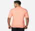 OFF DUTY POLO, CORAL/LIME