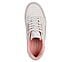 UNO COURT - COURTED STYLE, NATURAL/CORAL Footwear Top View