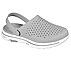 GO WALK 5-ASTONISHED, GREY/WHITE Footwear Lateral View