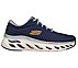 ARCH FIT GLIDE-STEP - KRONOS, NAVY/GREY Footwear Lateral View