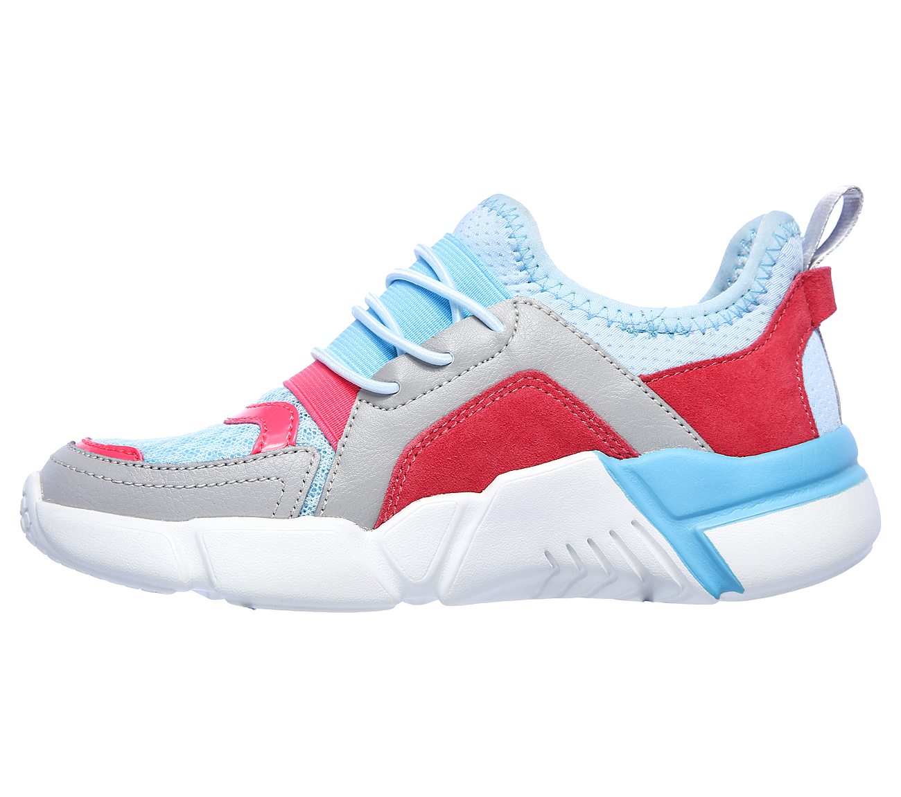 BLOCK - HOMEROOM, AQUA/PINK Footwear Left View