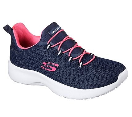 DYNAMIGHT, NAVY/HOT PINK Footwear Lateral View