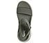 GO WALK ARCH FIT SANDAL-POLIS, OOLIVE Footwear Top View