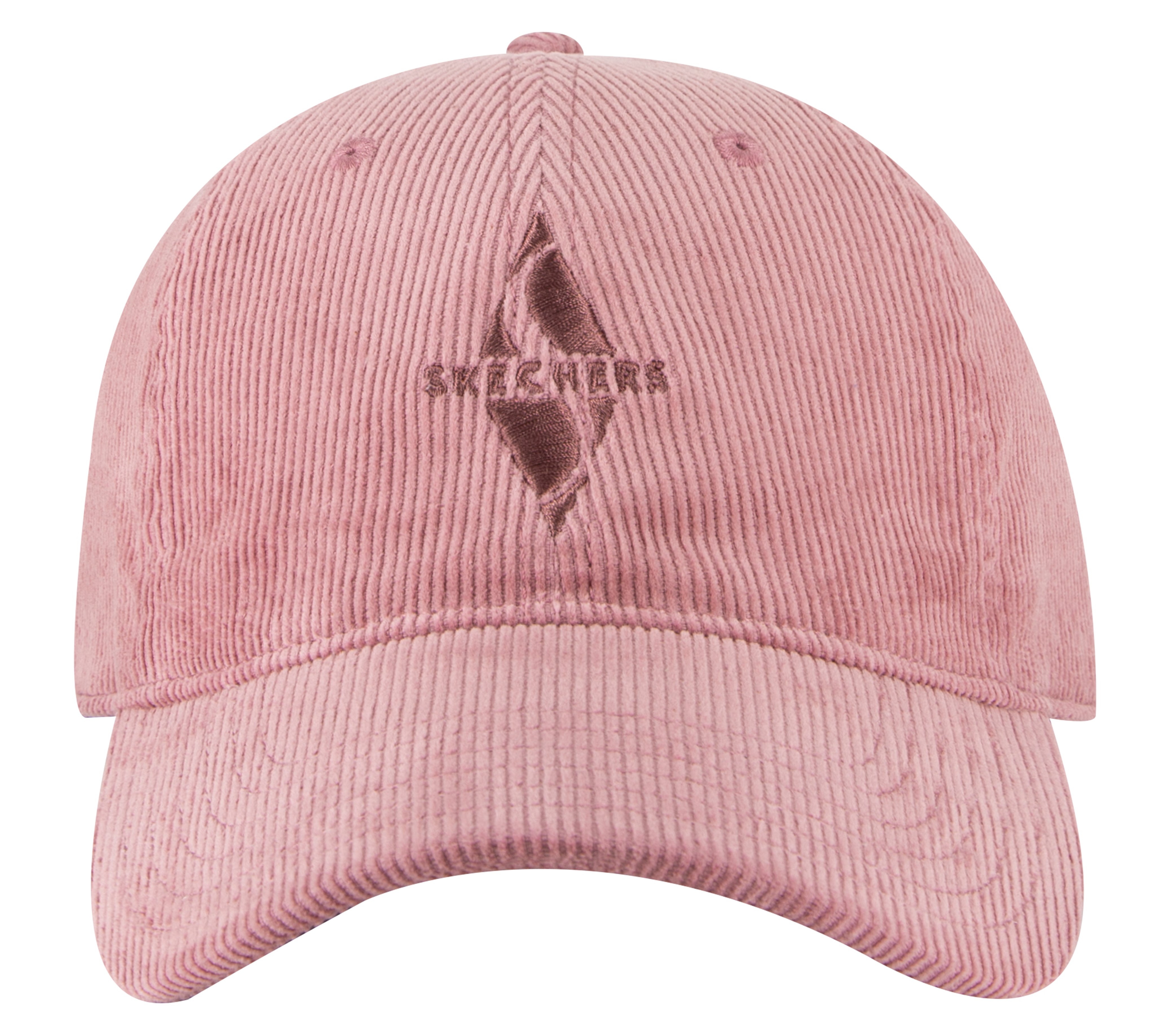 DIAMOND CORD DAD HAT, MMAUVE Accessories Bottom View