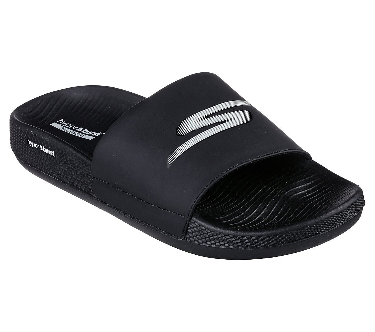 HYPER SLIDE - HYPER COMFORT, BBLACK Footwear Right View