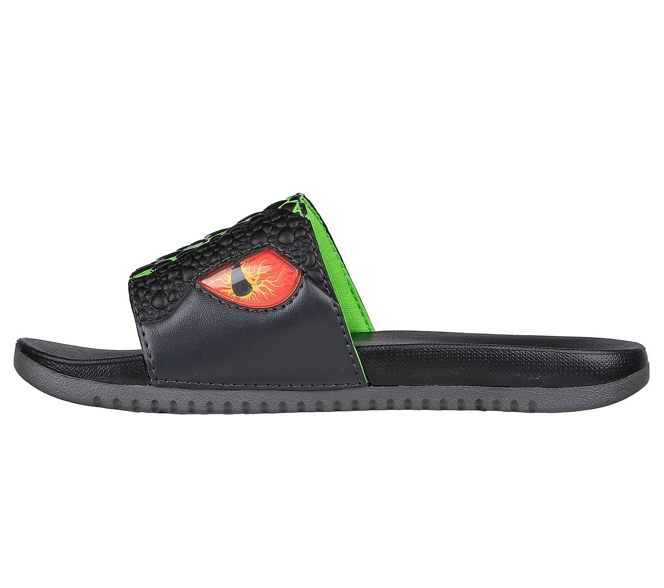 GAMBIX III - COOL REX, BLACK/LIME Footwear Left View