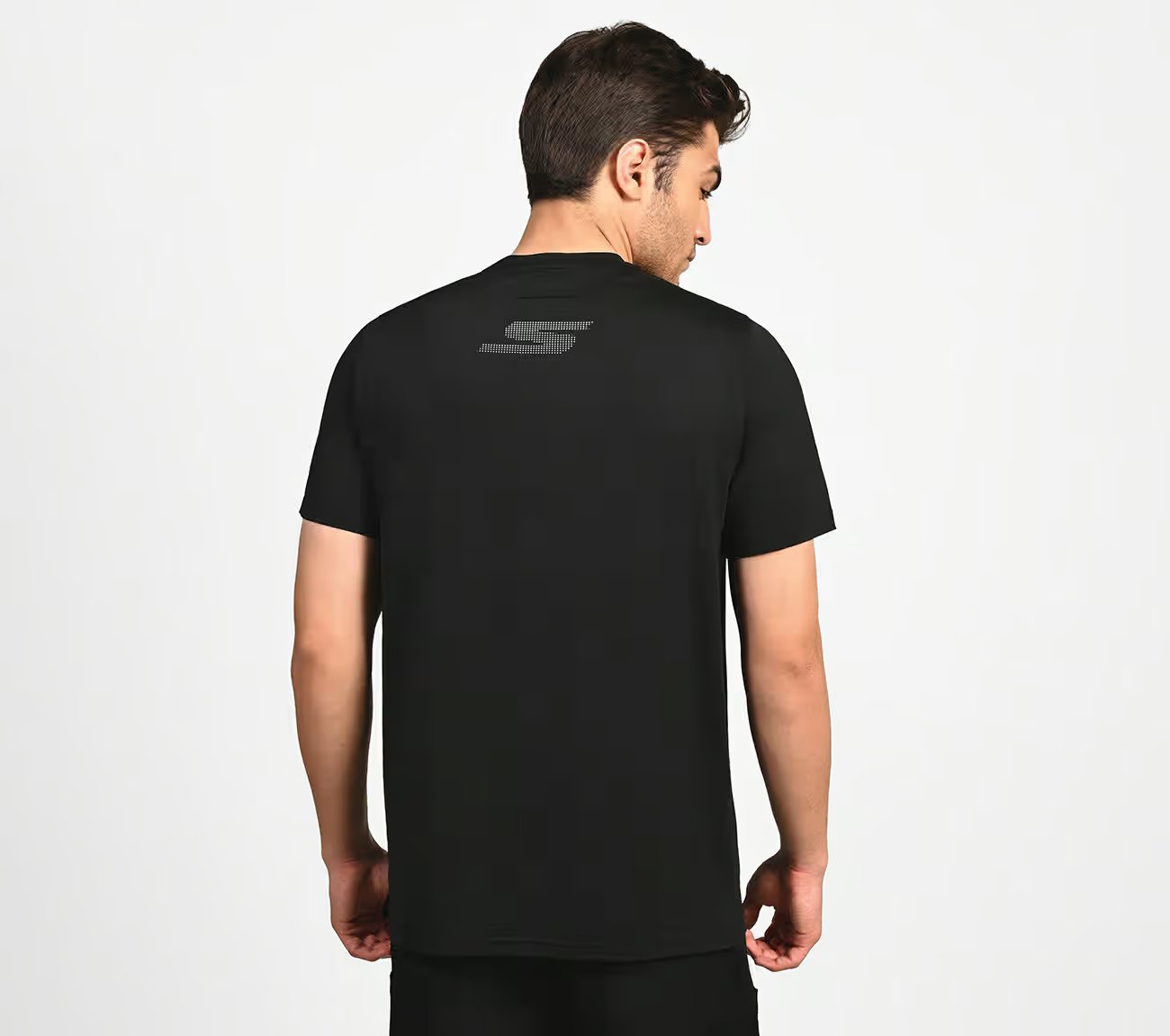 FIREFLY CHAMP TEE, BLACK/CHARCOAL/BLUE Apparel Left View