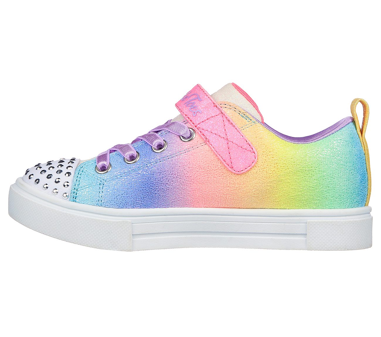 Skechers Multi Twinkle Sparks Bff Magic Girls Slip On Shoes - Style ID ...