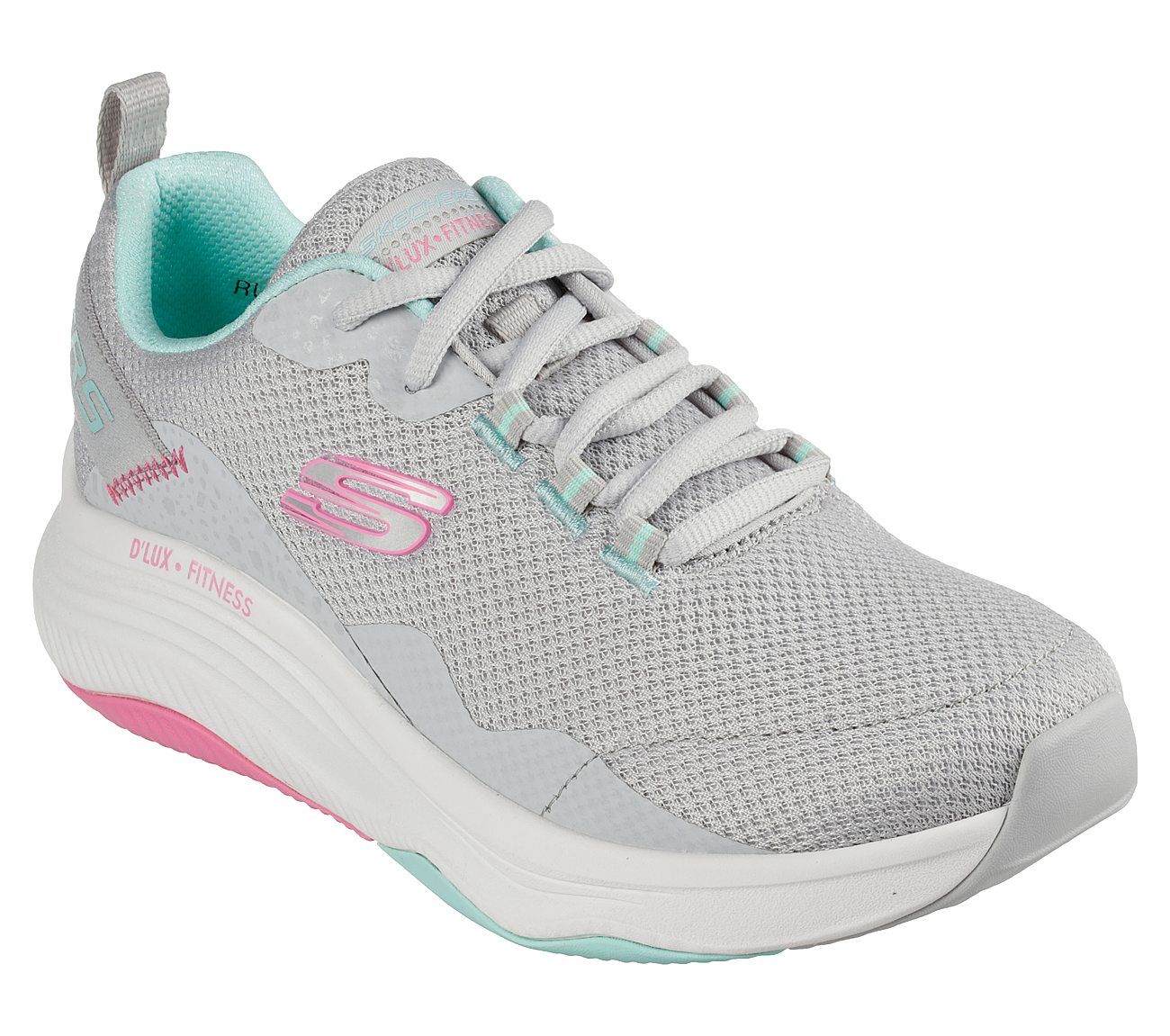 D'LUX FITNESS-ROAM FREE, LIGHT GRAY MULTI Footwear Lateral View