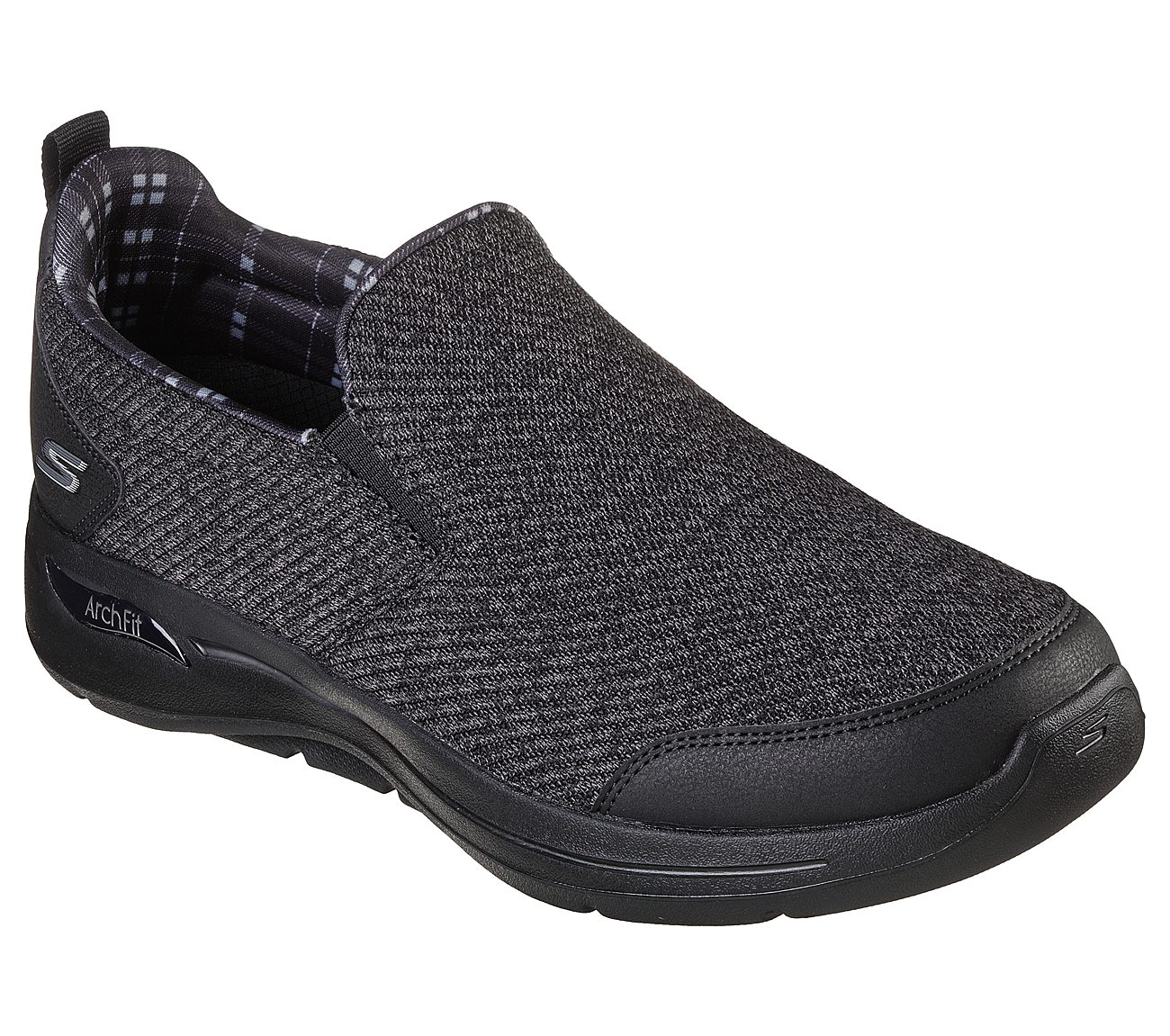 GO WALK ARCH FIT-RAMBLER, BBLACK Footwear Right View