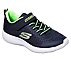 DYNA-LITE, NAVY/LIME Footwear Lateral View