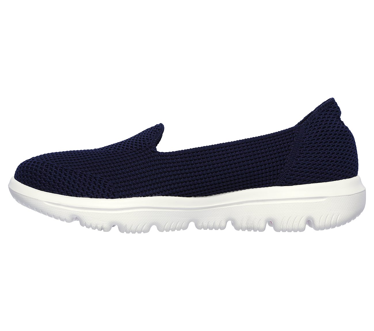 Skechers Navy/Pink Go Walk Evolution Ultra Refor Slip On Shoes For ...