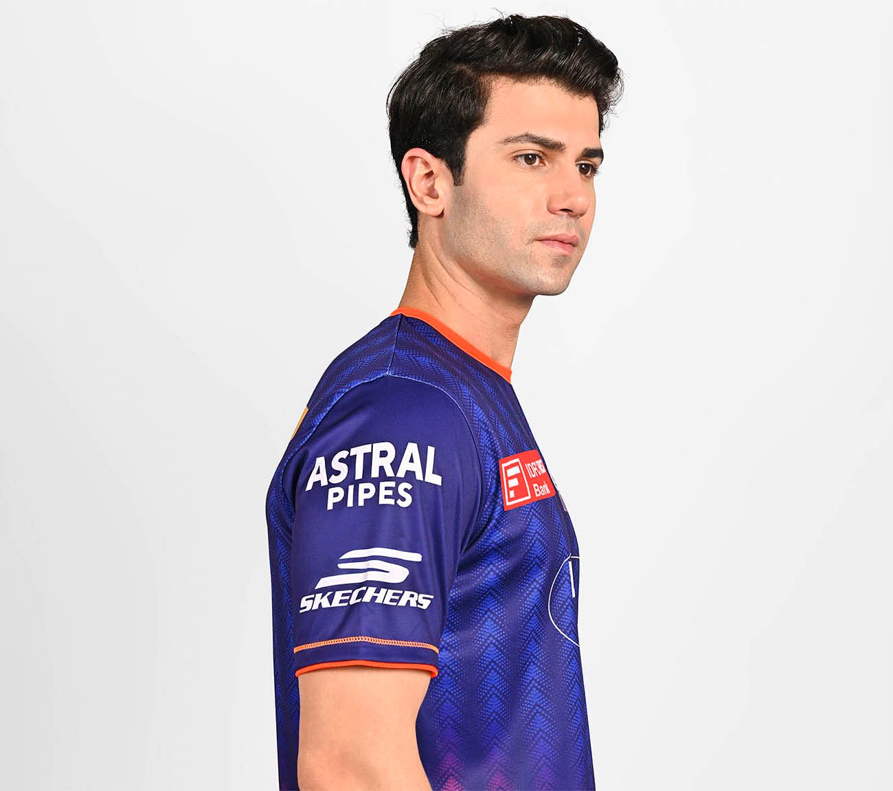 MUMBAI INDIANS: IPL TRAINING REPLICA JERSEY 2025, ROYAL/NAVY/LIME Apparel Right View