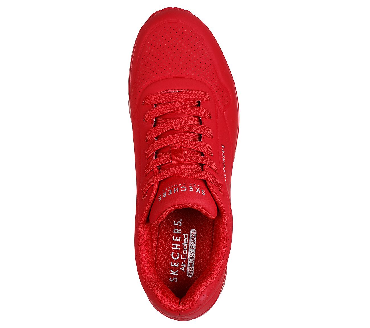 UNO - STAND ON AIR, RED Footwear Top View