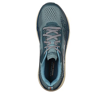 MAX CUSHIONING PREMIER, TEAL Footwear Top View