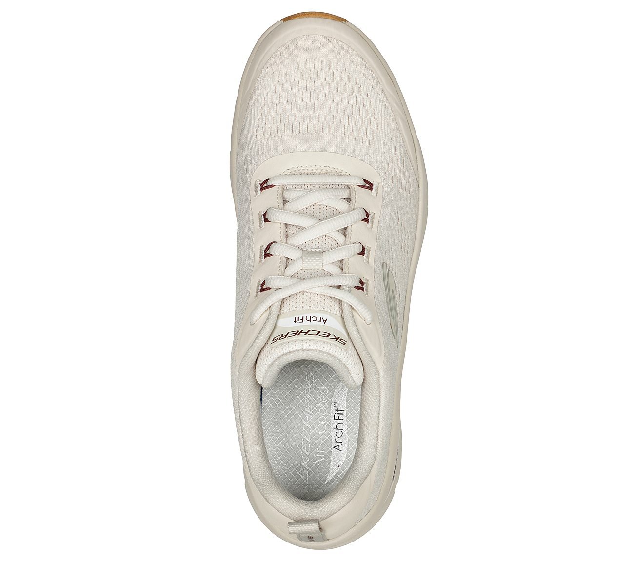 ARCH FIT D'LUX - SUMNER, OFF WHITE Footwear Top View