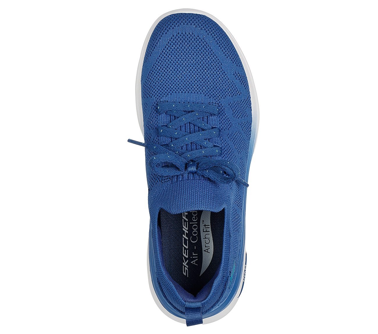 GO WALK ARCH FIT 2.0 - BEL, BLUE Footwear Top View