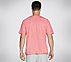 DIAMOND WASH LOGO T-SHIRTA, CCORAL