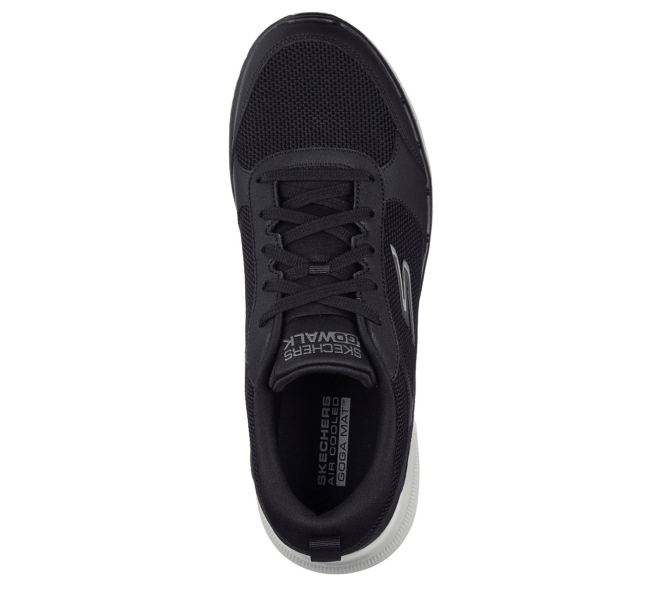 Skechers Black/Grey Go Walk Compete Mens Lace Up Shoes Style ID: 216203  India