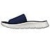 GO WALK FLEX SANDAL - OMURA, NNNAVY Footwear Left View