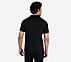 MENS 1/4 ZIP POLO, BLACK