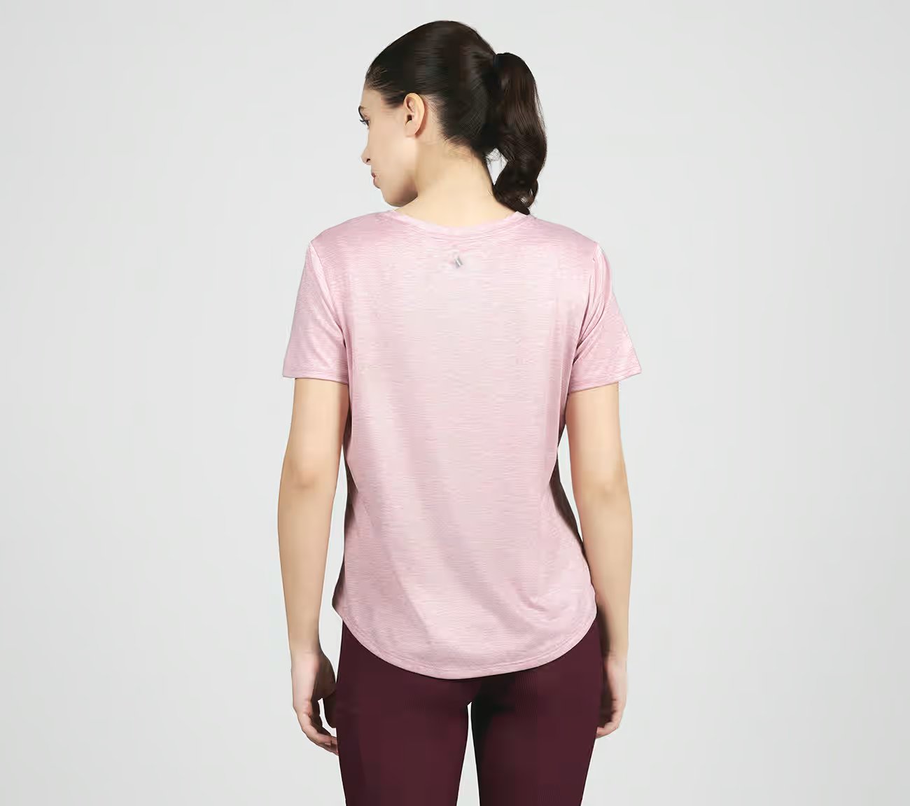 GODRI SWIFT TEE, BLUSH Apparels Left View