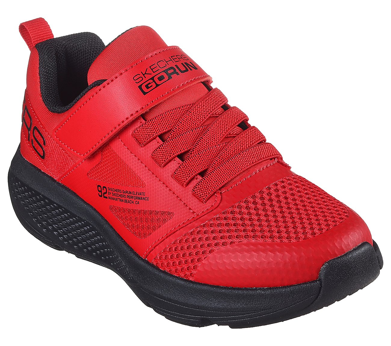 GO RUN ELEVATE, RRED Footwear Top View