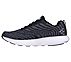 GO RUN 7+, BLACK/WHITE Footwear Left View