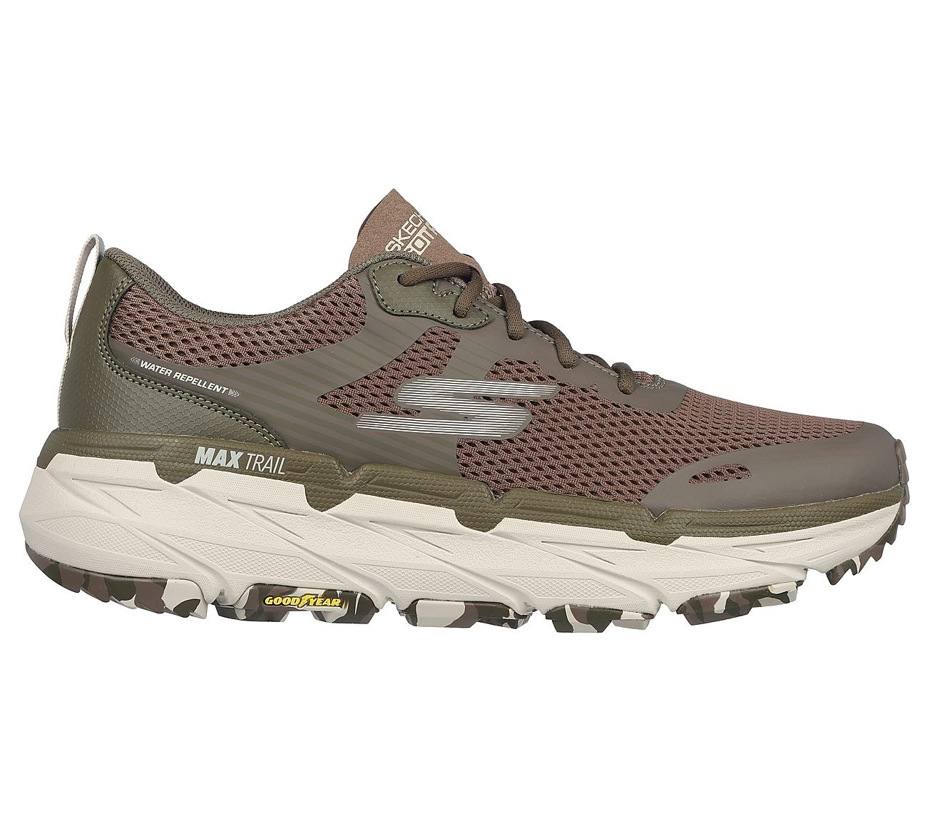 Skechers go run 5 2024 olive