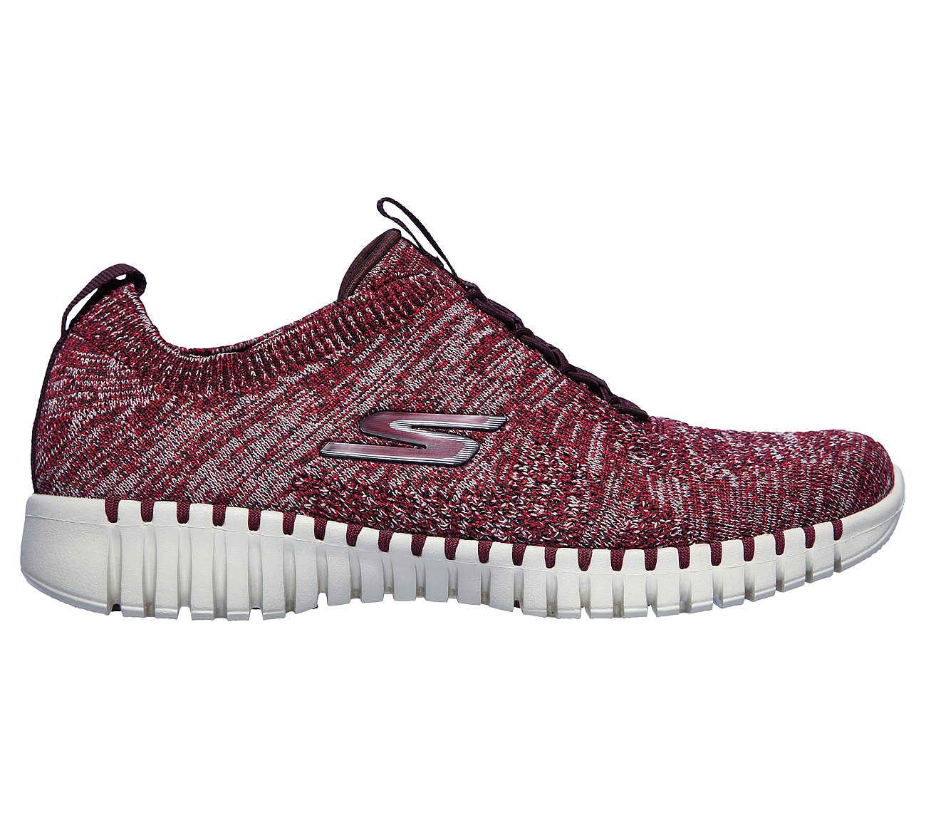 Skechers Burgundy Go Walk Smart Graceful Womens Walking Shoes Style ID 124293 India