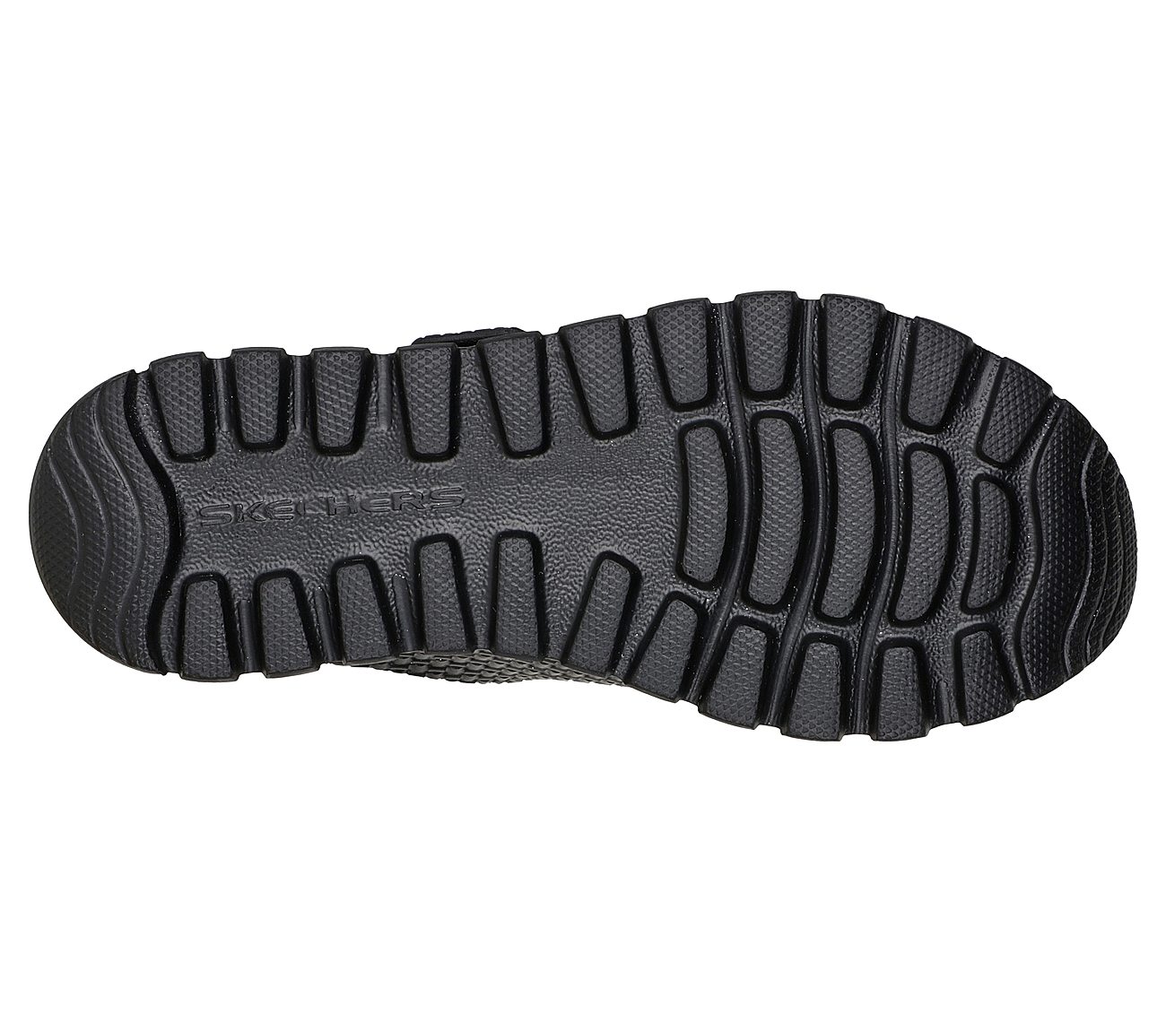 ARCH FIT FOOTSTEPS - HI'NESS, BBLACK Footwear Bottom View