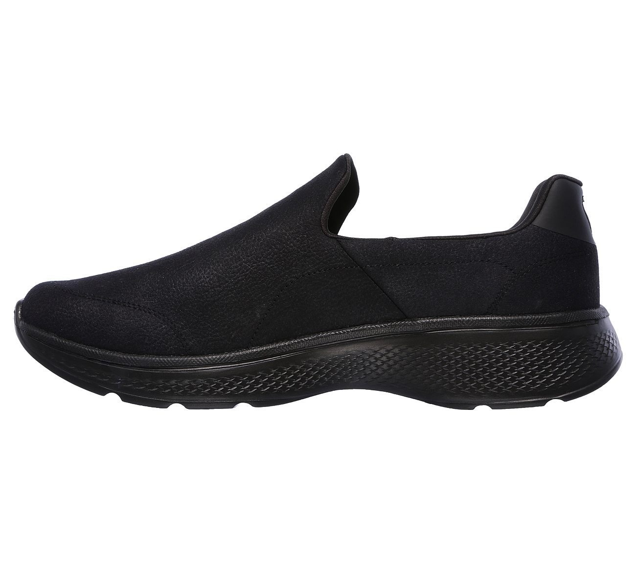 Skechers men's gowalk 4-incredible shop slip on shoe - black