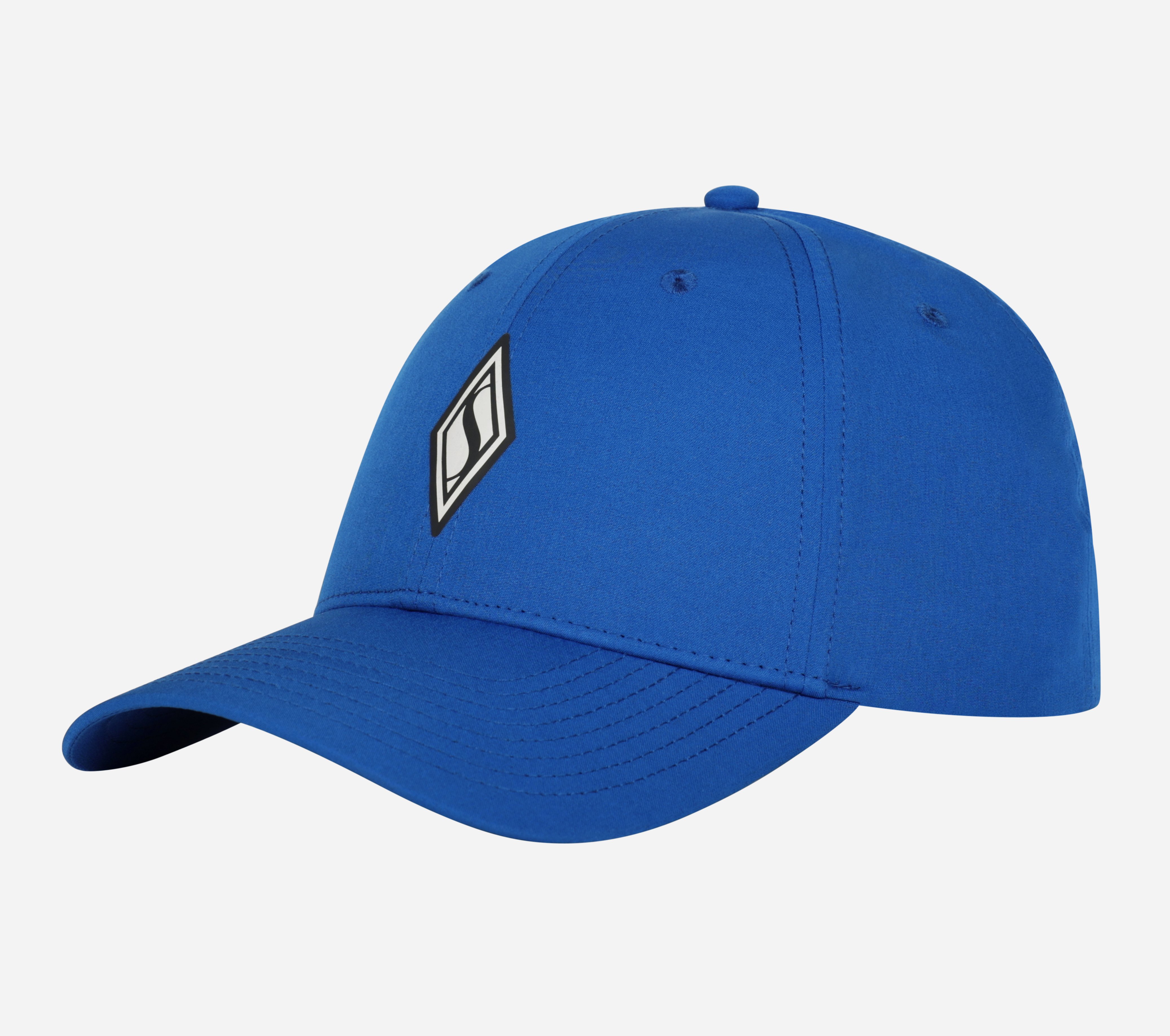 SKECHWEAVE DIAMOND SNAPBACK HAT, BLUE Accessories Lateral View